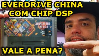 TESTEI O Novo Everdrive SUPER NINTENDO China que roda games com chip DSP Vale a pena comprar [upl. by Eintrok397]