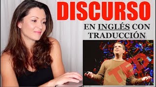 Discurso con Traducción y Explicación para Practicar Inglés [upl. by Remington334]