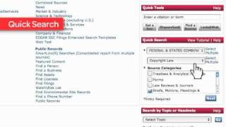 lexiscom Searching Basics [upl. by Berns]