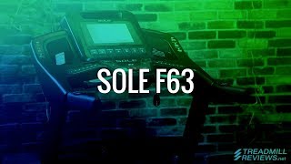 Sole F63 Treadmill review [upl. by Geralda]