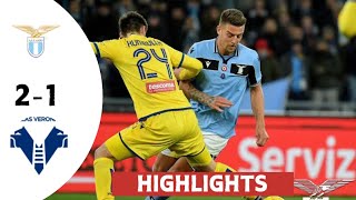 Lazio vs Hellas Verona 21  All Goals amp Extended Highlights  Seria A [upl. by Coralie]