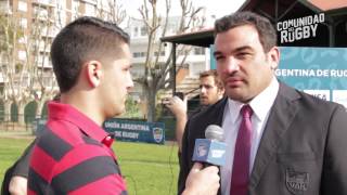 Foto Oficial de Los Pumas  Entrevista a Agustín Creevy capitán argentino [upl. by Renee946]