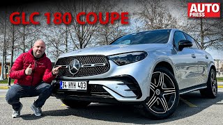 2024 MercedesBenz GLC 180 Coupe AMG test sürüşü  Sinan Sertoğlu [upl. by Ahsykal]