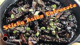 Sticky Asian Entrecote  Asiatisch  Koreanisch mariniertes Steak [upl. by Dweck]