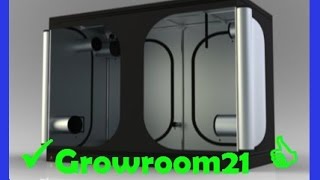 GROWBOX SET AUFBAU how to SETUP und ANSCHLUSS Zelt Growroom21 [upl. by Sneed562]