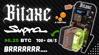 Bitaxe SUPRA 1368 Mini Asic Miner Overview  Supra That Mine BITCOIN [upl. by Aihsot895]