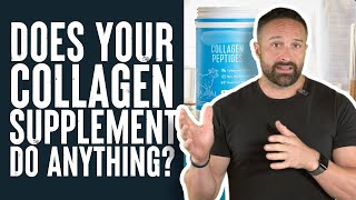 Do Collagen Supplements Increase Connective Tissue  Educational Video  Layne Norton PhD [upl. by Oremar746]