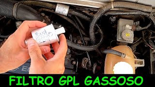 COME CAMBIARE IL FILTRO GPL gassoso su qualsiasi auto [upl. by Nareik530]