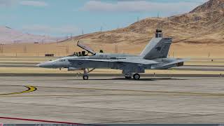 DCS FA18 Hornet Demo [upl. by Yniffit]