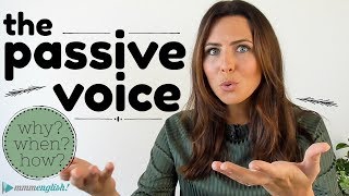 How to use the Passive Voice 😅 English Grammar Lesson [upl. by Bodi205]