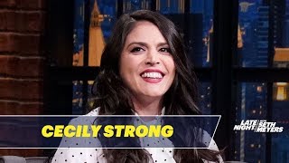 Cecily Strong Cried Tears of Joy After Performing with RuPaul on SNL [upl. by Aniakudo]