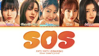 FIFTY FIFTY SOS Lyrics Color Coded Lyrics [upl. by Iat]