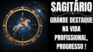 PREVISÃO PARA SAGITÁRIO ♐ GRANDE DESTAQUE NA VIDA PROFISSIONAL PROGRESSO🤑💰🍀 [upl. by Anelah]