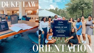 DUKE LAW ORIENTATION│funny service project prepping for classes rebranding and updates [upl. by Sexela]