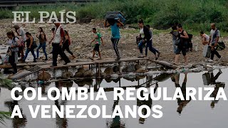 COLOMBIA regularizará a 17 millones de migrantes VENEZOLANOS [upl. by Eelahc]