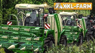 LS17 XXLFarm Krone Big X 1100 HäckslerKONVOI  LS17 Süd Thüringen 37 [upl. by Ozne590]