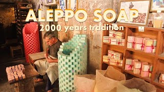 Aleppo Soap A Tradition Kept Alive  Beauty Routine Syria [upl. by Airretal]