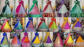 Latest Pattu Langa Voni Design 💞Top 30💕 Latest Stunning Pattu Half Sarees Designs 😍Lehenga Design [upl. by Suiramad]