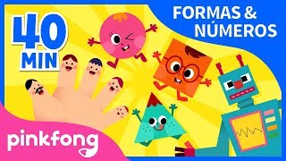 Las Mejores Canciones de Formas amp Números  Recopilación  Pinkfong Canciones Infantiles [upl. by Nicky228]