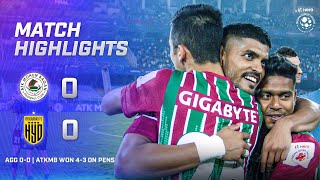 Highlights  ATKMB 00 HFC 00 Agg 43 pens  SemiFinal 2 2nd Leg Hero ISL 202223 Playoffs [upl. by Snowber]