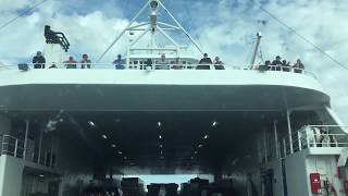 Loading the rv on the ferry to Labrador from St Barbe NFLD [upl. by Emolas]