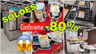 💯💣CONFORAMA 80 SOLDES PROMOTION 180124 promotion promo bonsplans conforama soldes2024 [upl. by Ferrick204]