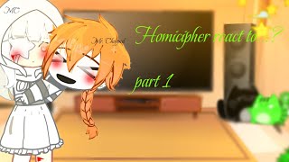 Homicipher react to anhngocnie2 Homiciphercre full videolỗibad English ⚠️ [upl. by Joellyn]