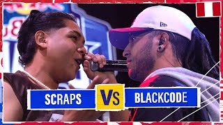 SCRAPS vs BLACKCODE  Semifinal  Red Bull Batalla Final Nacional Perú 2024 [upl. by Eat335]