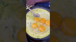 Amazing Egg Chapti Pitha Making With 5 Eggs amp Masala shorts [upl. by Auoy]