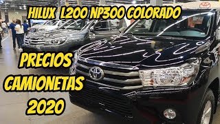 precios de camionetas doble cabina de trabajo 2020 [upl. by Heywood]