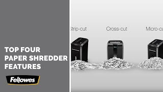 Choosing the Best Fellowes Paper Shredder Features [upl. by Armalda]