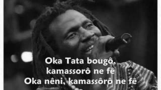 TATA  Tiken Jah Fakoly Paroles et traduction [upl. by Keen943]