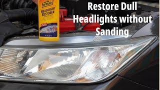 How to Restore Dull Headlights With Formula 1 Headlight Restorer headlightrestoration formula1 [upl. by Bordiuk]