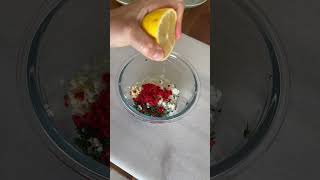 Chimichurri tarifi vegan easyrecipe chimichurri veganrecipe [upl. by Fechter305]