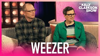 Weezer Reflects On 30 Years Since The Blue Album amp Opening For Keanu Reeves [upl. by Elrae]