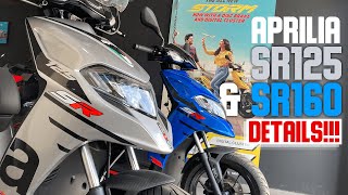 Aprilia SR125 amp SR160 Details 2023  Italian Beauties  Frosting [upl. by Alinna]