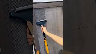 no need to disassemble and wash household glass scraper window cleaner window brush cleaning tool [upl. by Vassell]