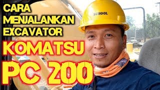 Belajar Excavator Komatsu [upl. by Collie]