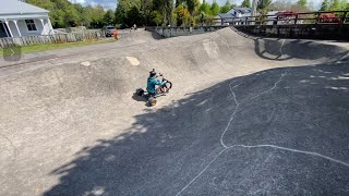 Egmond Village skate park I almost broke my back ￼ [upl. by Nerak704]