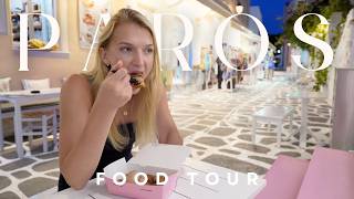 Paros Food Tour  Top Foods to Try in Paros Greece [upl. by Eirek505]