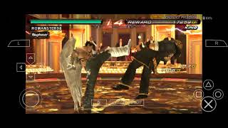 Tekken 6 PPSSPP Emulator  Gold Rush as Devil Jin [upl. by Amikan]