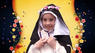 SANTA ROSA DE LIMA  Canción infantil  Canta Maestra [upl. by Raffo]