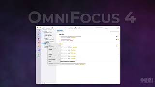 Getting Started in OmniFocus 4 [upl. by Ielirol]