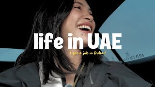 living abroad diaries  I jot a job here in UAE [upl. by Pryce]