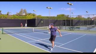 How to play Pop Tennis on a Tennis Court and Quickstart 60 Court [upl. by Atelahs]