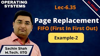 L635 FIFO page replacement  Page fault in FIFO algorithm using example [upl. by Gilpin]