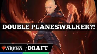 DOUBLE PLANESWALKER  MTG Foundations Draft  MTG Arena [upl. by Ydnahs837]