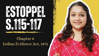 Estoppel  Section 115117 Indian Evidence Act  Judiciary [upl. by Wald946]