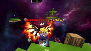 I Disguised As Alexander14 and dominated bedwars with hacks 😈 [upl. by Marcellus]