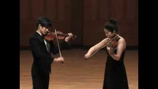 Passacaglia for Violin and Viola Halvorsen Johan Hayang Park하양 비올라 [upl. by Rafat]